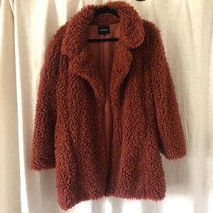 Like New! Cotton Candy LA Sherpa jacket medium